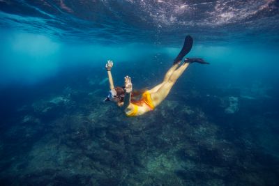 underwater