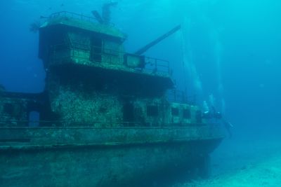 underwater