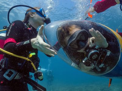 underwater