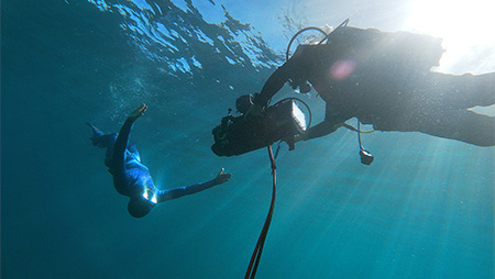 Underwater Cameraman
